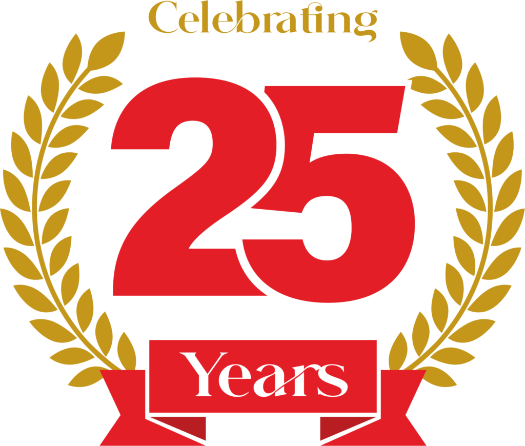 Celebrating 25 Years — 2001 to 2026